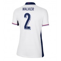 Echipament fotbal Anglia Kyle Walker #2 Tricou Acasa European 2024 pentru femei maneca scurta